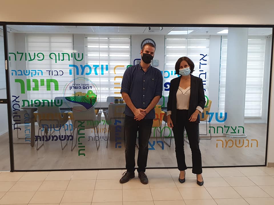 ראש המועצה עם חה"כ יוראי להב הרצנו