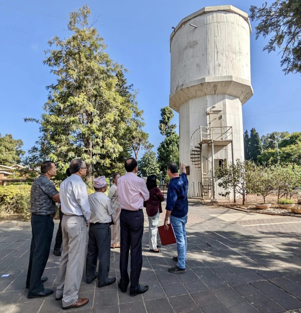 ביקור שר הקרקעות של נפאל בקיבוץ רמת הכובש דרום השרון 