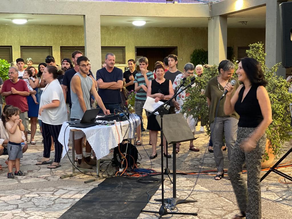 אירוע פתיחת תערוכת ראשונים אבני דרך בקיבוץ רמת הכובש