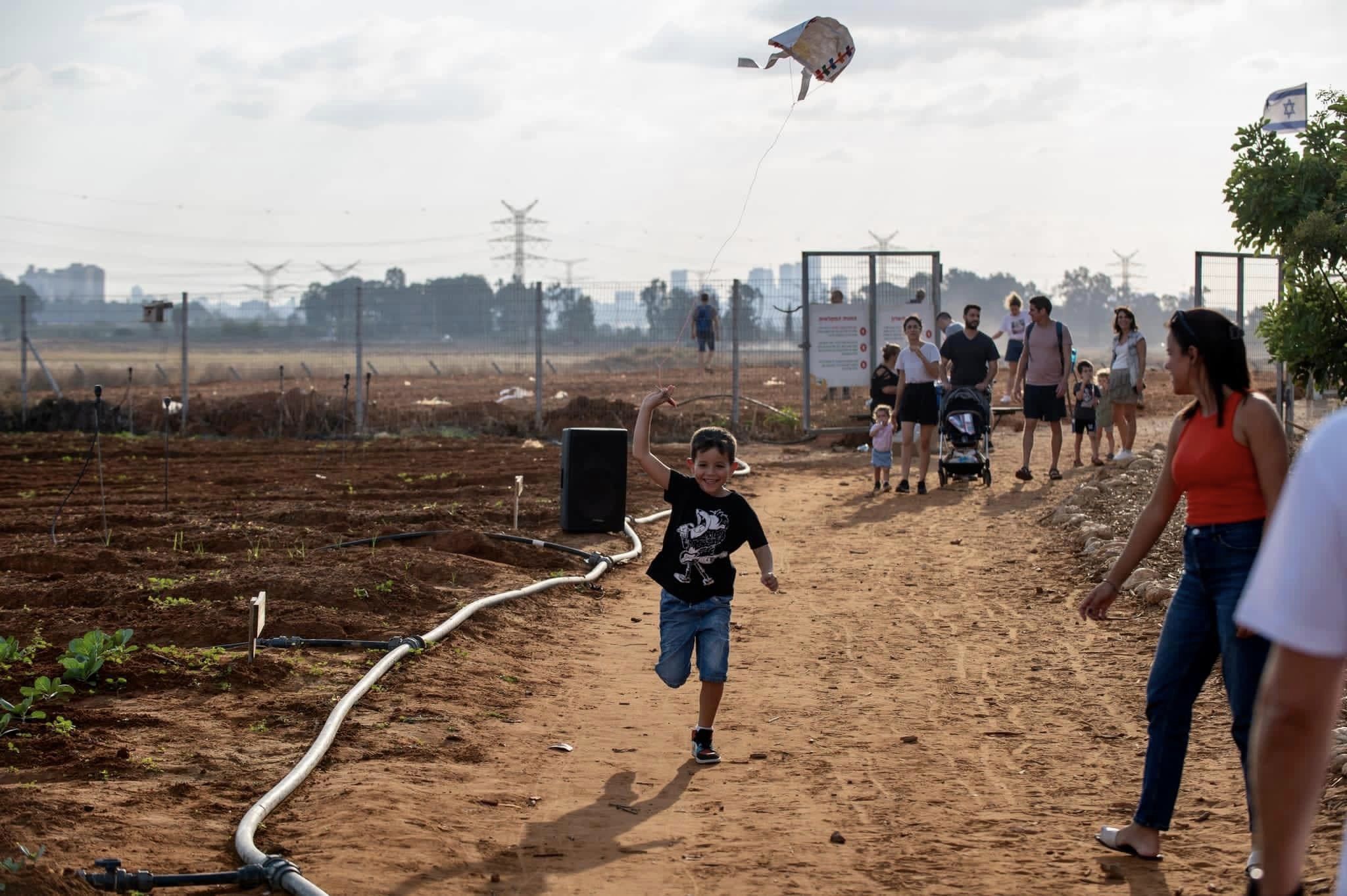 אירוע הפנינג עפיפונים בדרום השרון