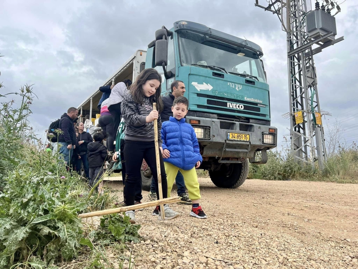 תמונה מארוע טיולי פסח במועצה האיזורית דרום השרון