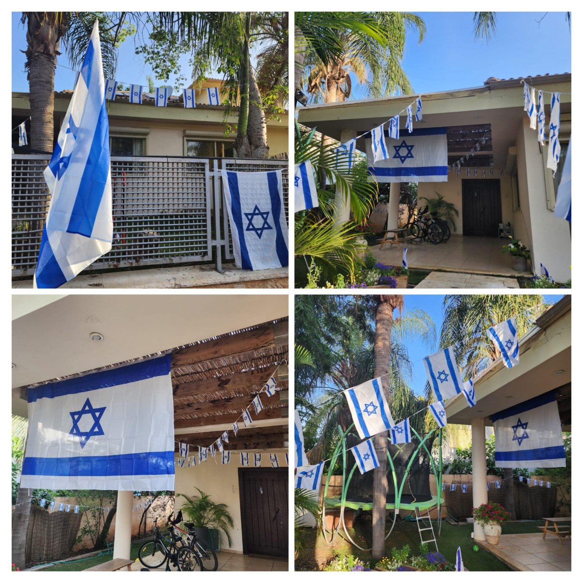 תמונות מתחרות הבית המקושט בדרום השרון - יום העצמאות ה 75 למדינת ישראל