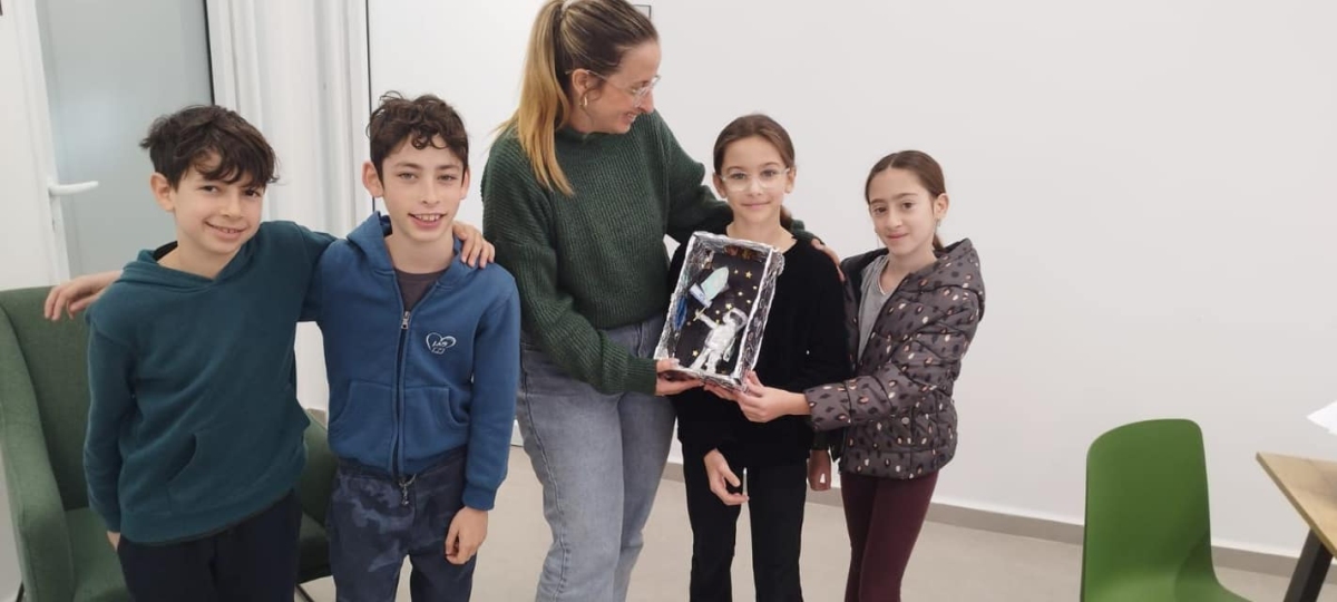 תמונות משבוע החלל הישראלי בבית חינוך מתן