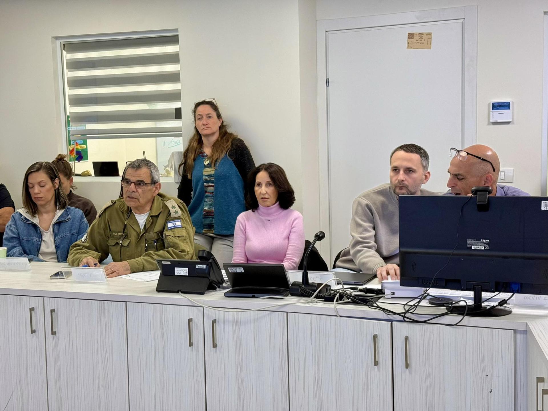 תמונה מהערכת המצב