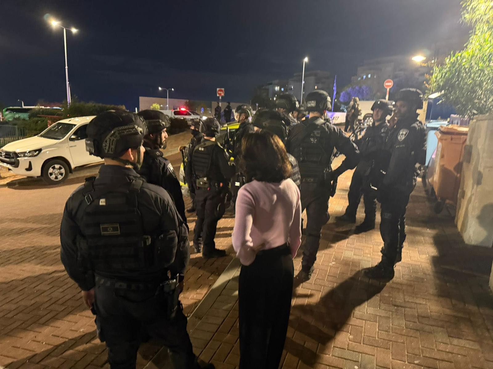 תמונת כוחות הבטחון בצור יצחק